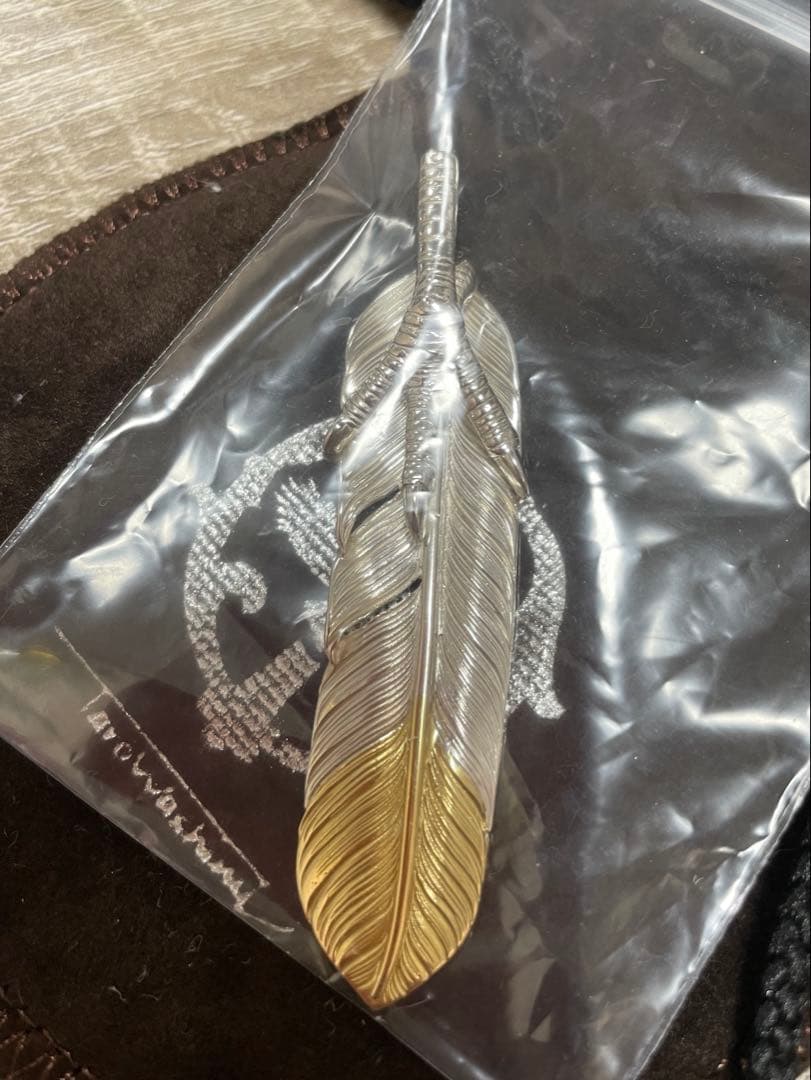 総額32.5万円　鷲見太郎　L フライトフェザー　k18 イーグルクロー　セット