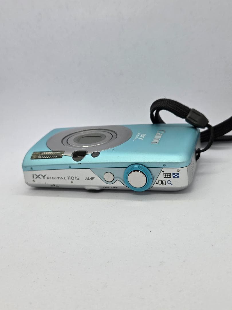 【ジャンク】キャノン Canon IXY DIGITAL 110 IS 水色
