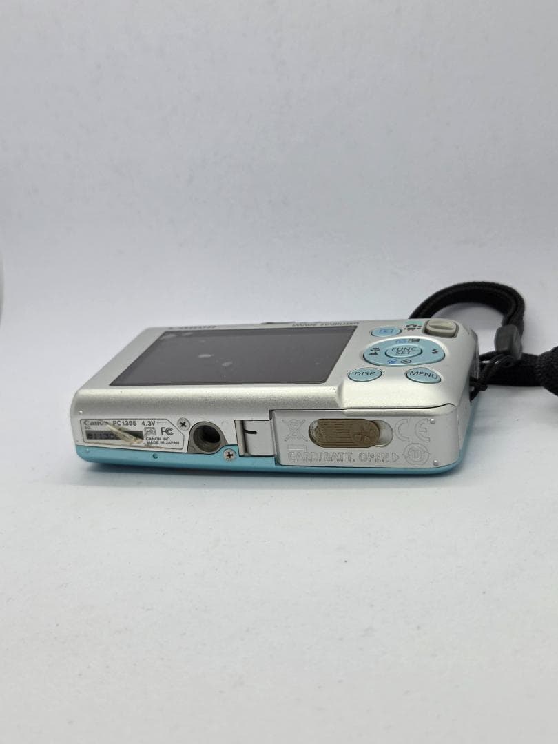 【ジャンク】キャノン Canon IXY DIGITAL 110 IS 水色