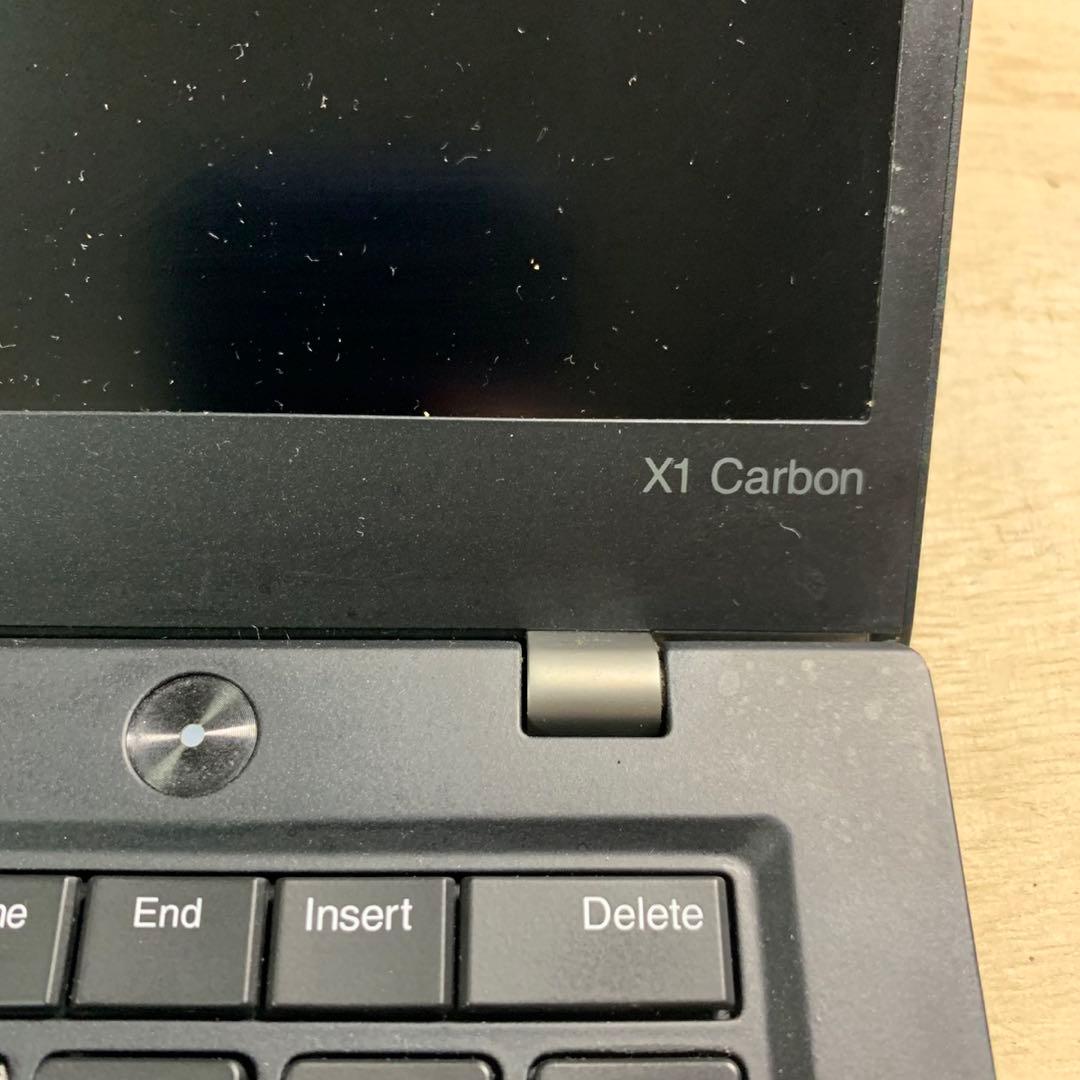 Lenovo ThinkPad X1 Carbon ジャンク　動作未確ACなし