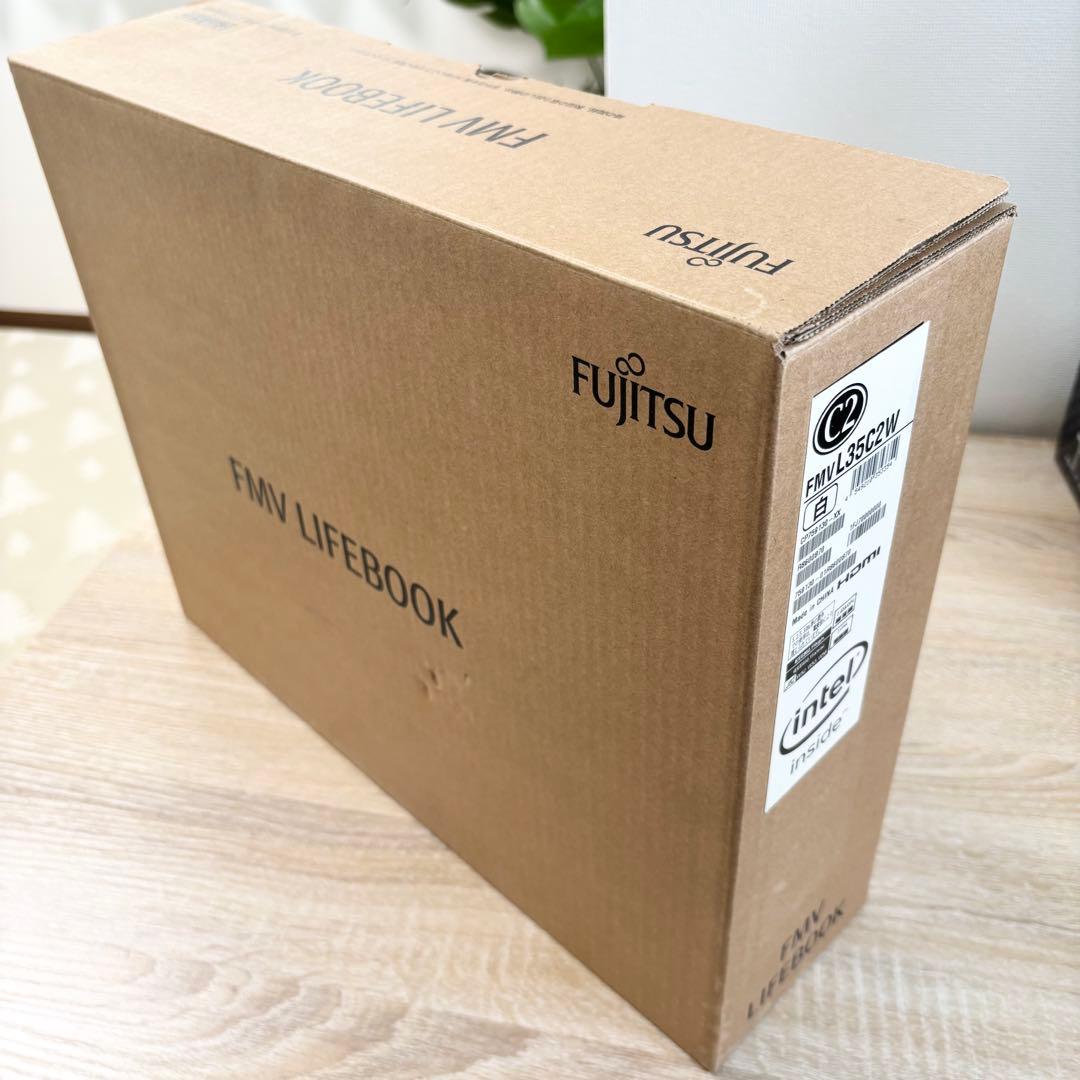 【未使用ジャンク】富士通 FMVL35C2W ノートパソコン 付属品完備