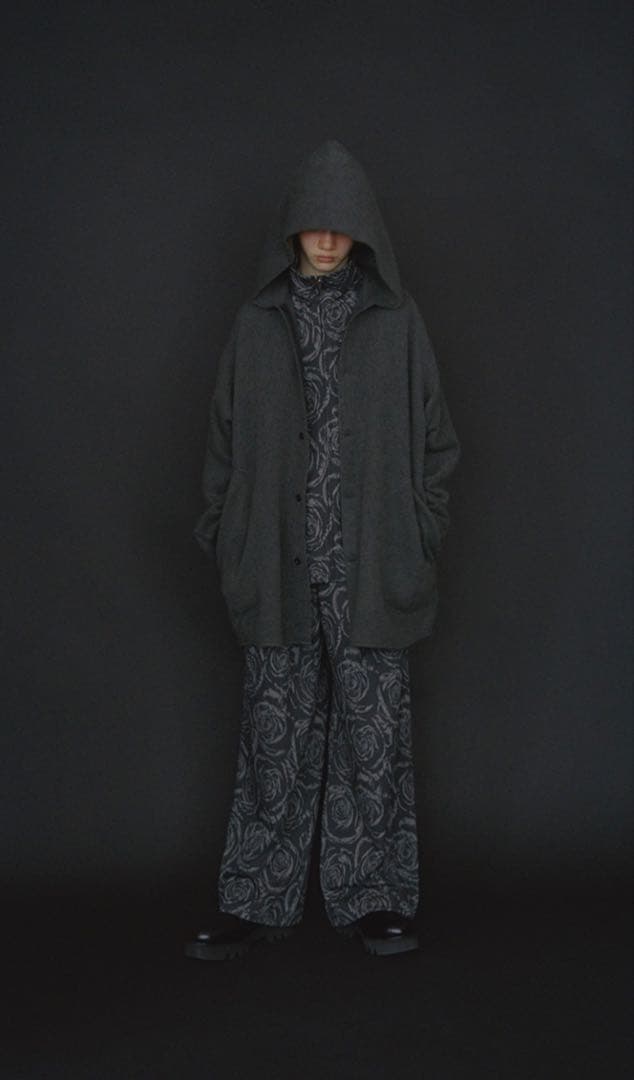 トップス LAD MUISICIAN MOHAIR SHAGGY HOODED 44