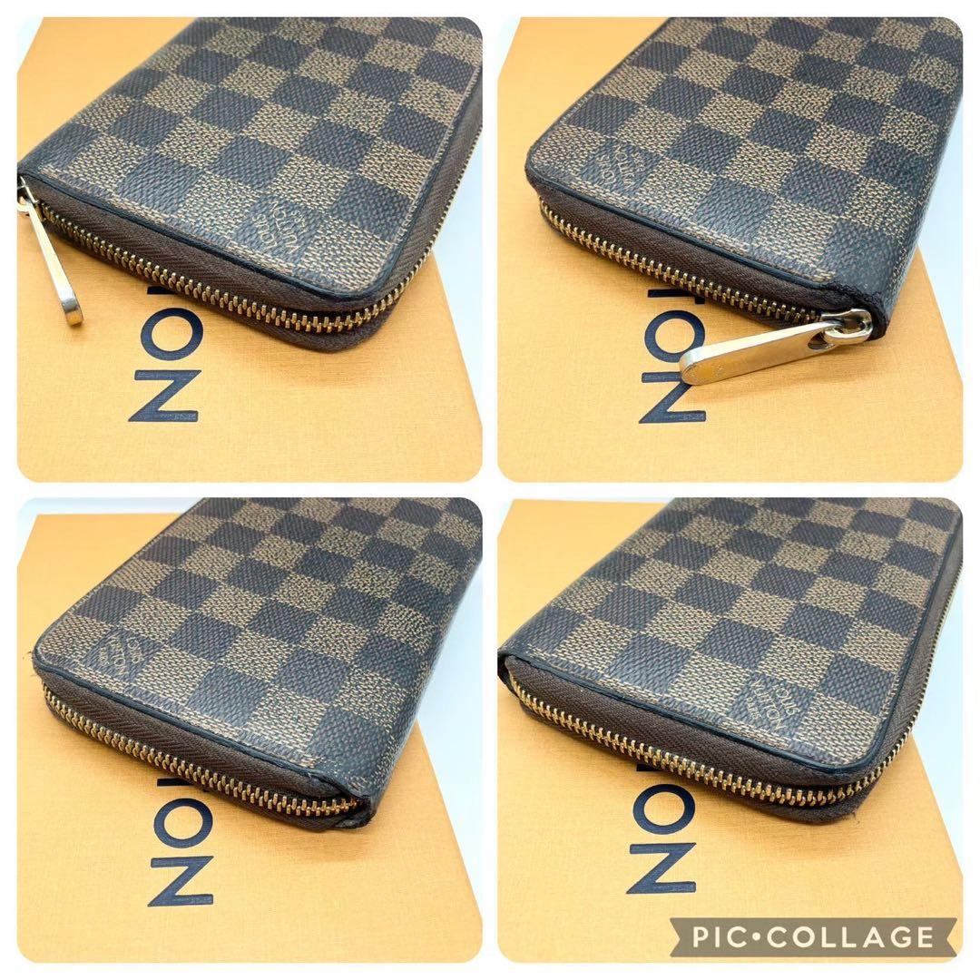 【値段交渉可能】ルイヴィトン　ジッピー・ウォレット ダミエ ブラウン