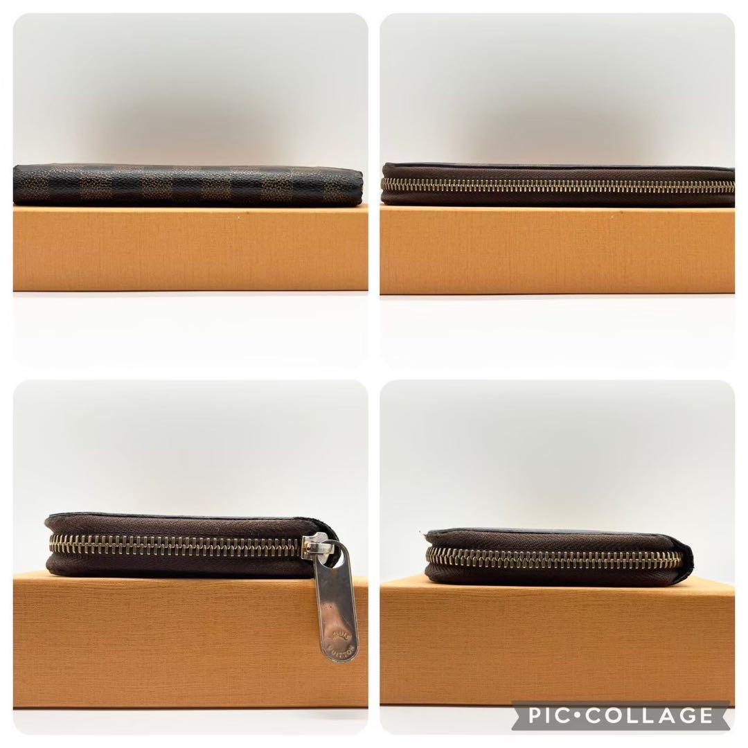 【値段交渉可能】ルイヴィトン　ジッピー・ウォレット ダミエ ブラウン