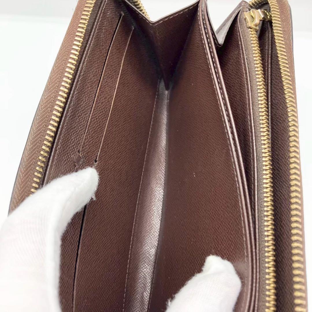 【値段交渉可能】ルイヴィトン　ジッピー・ウォレット ダミエ ブラウン