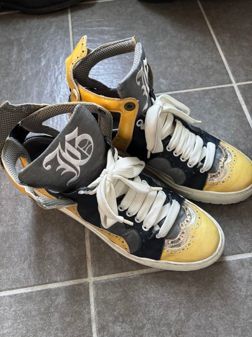 JOHN GALLIANO ハイカットスニーカー　美品