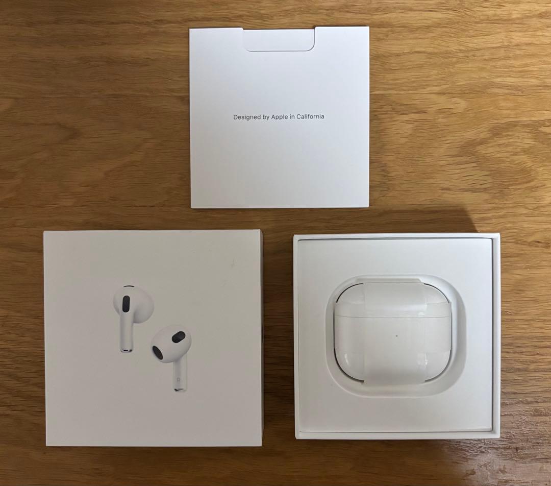 Apple AirPods 第3世代 MME73J/A 本体 箱付き