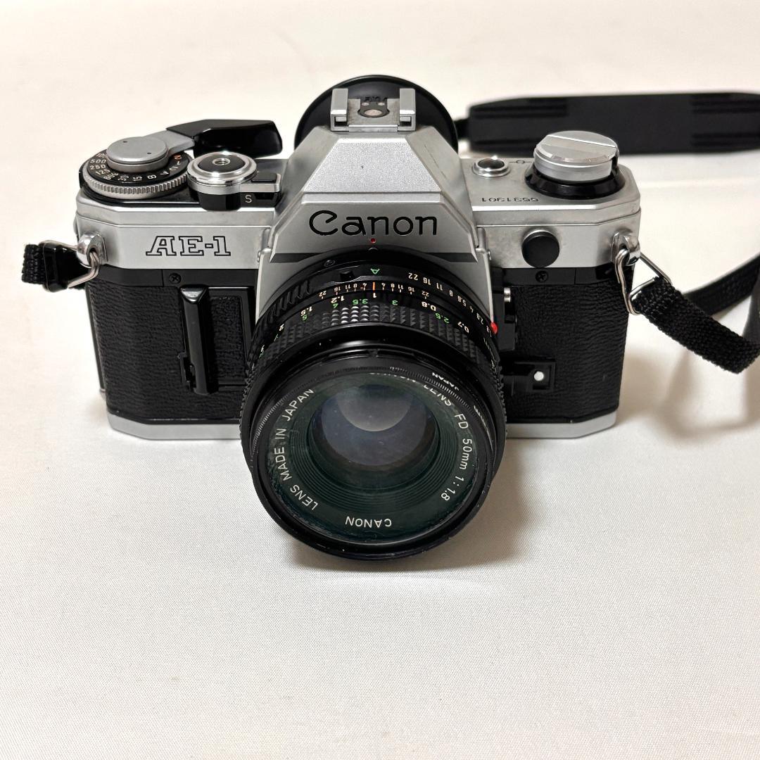 Canon フィルムカメラ AE-1 FD 50mm 1:1.8 レンズ付き
