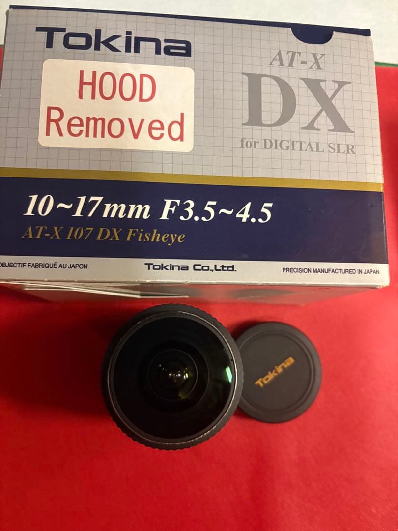 トキナーAT-X 107 DX Fisheye 10-17mm F3.5-4.5