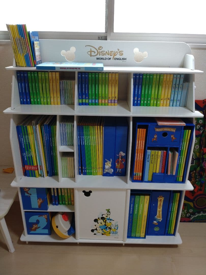 ノナ【DWEディズニーワールドイングリッシュフルセット】棚無　3/4