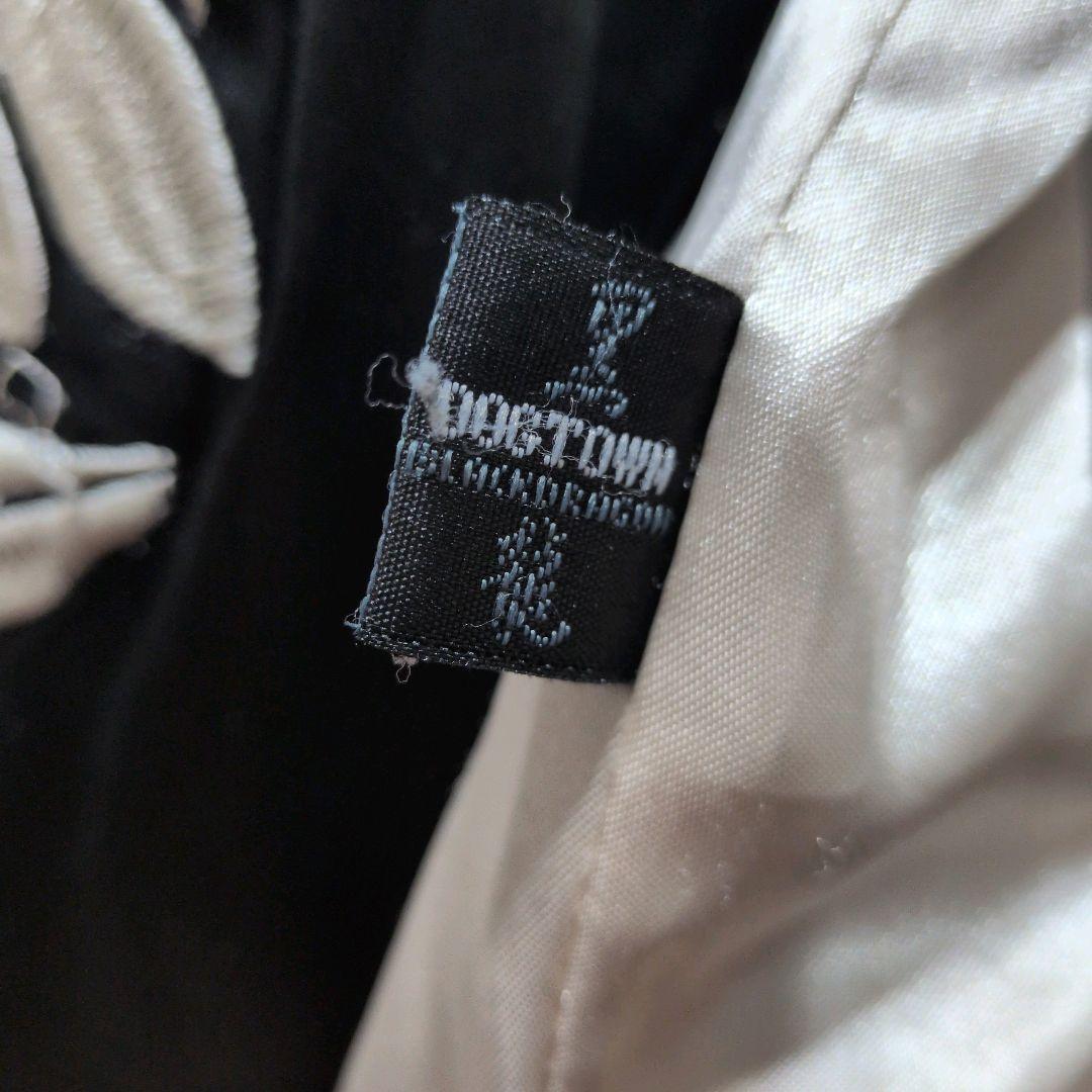 ドッグタウン✨スカジャン ブラックドラゴン 黒龍 L 刺繍 DOG TOWN