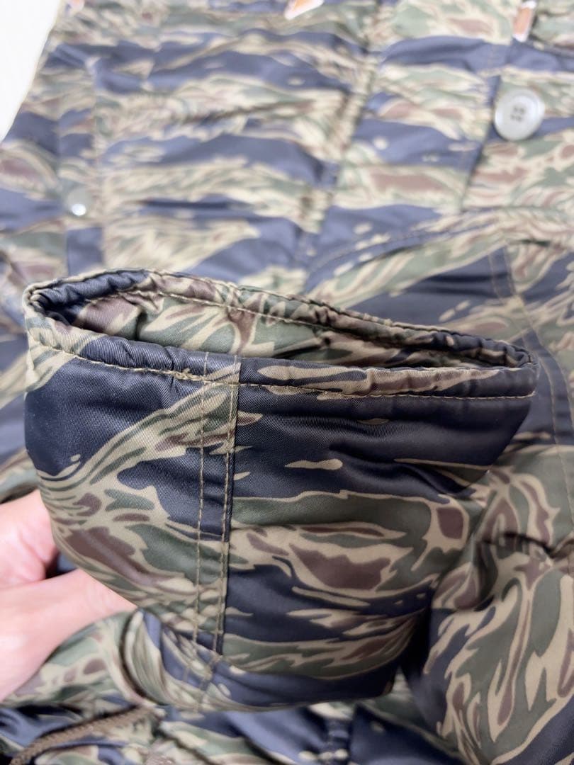 ヒステリックグラマー N3B ジャケット　ファー　カモフラ　モッズコート