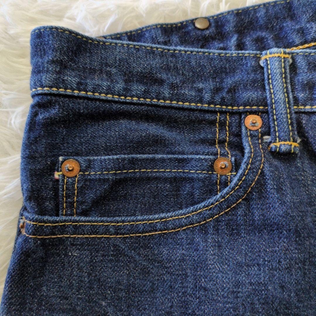 桃太郎ジーンズ 銅丹レーベル 大戦系 デニム セルビッチ ボタンフライ 日本製