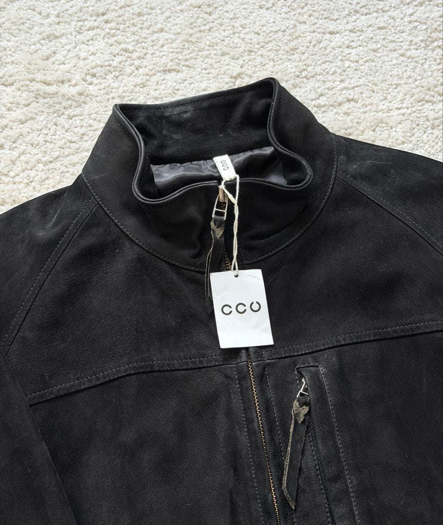 CCU HIGH NECK BLOUSON - COW NUBUCK サイズ2