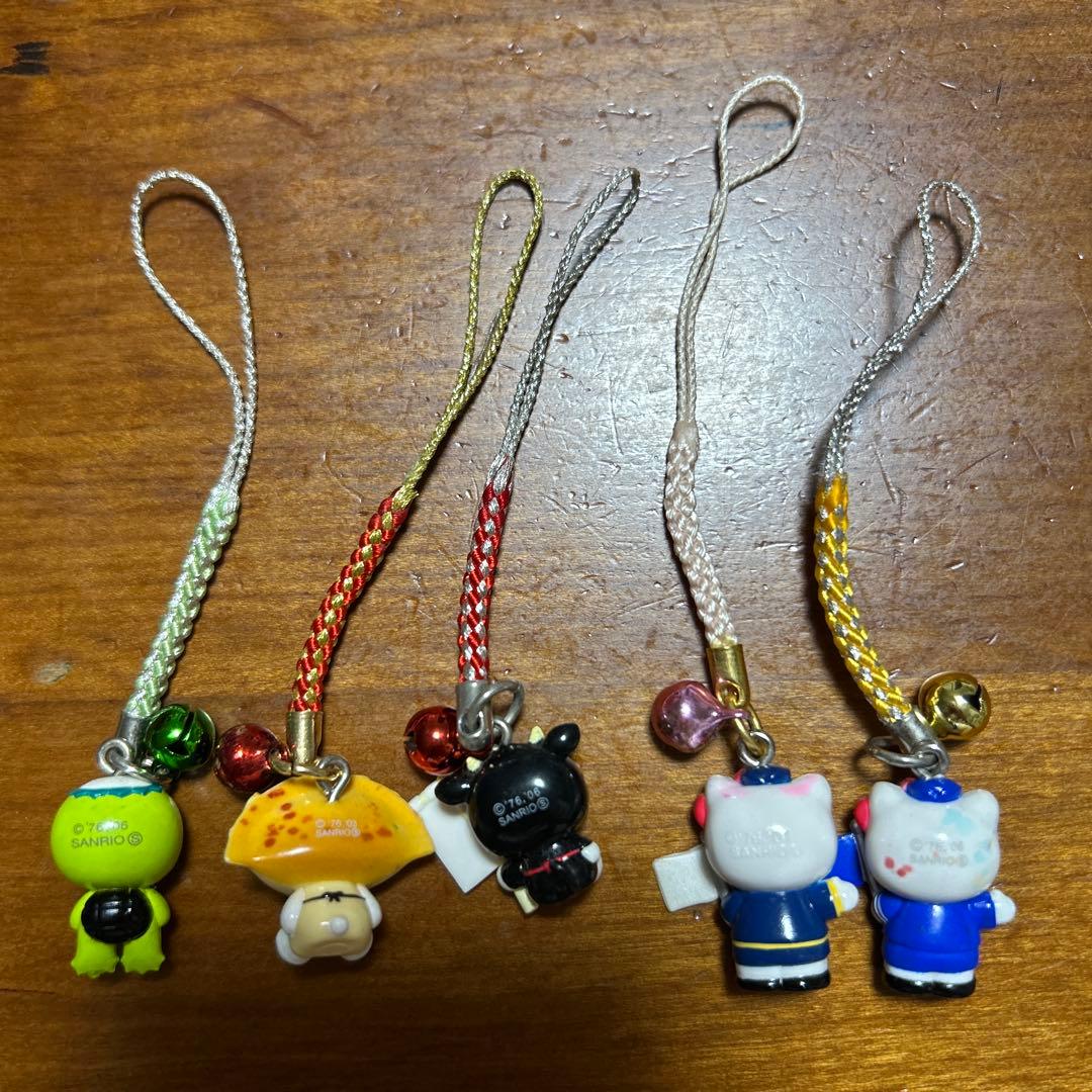 【未使用】まとめ売り ご当地キティ30個　根付　レア　平成レトロ 限定