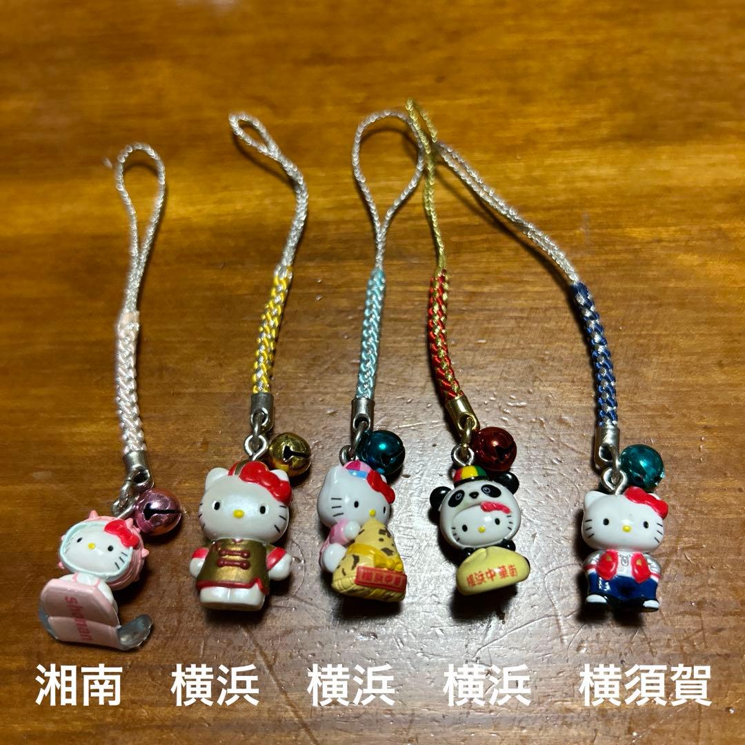 【未使用】まとめ売り ご当地キティ30個　根付　レア　平成レトロ 限定