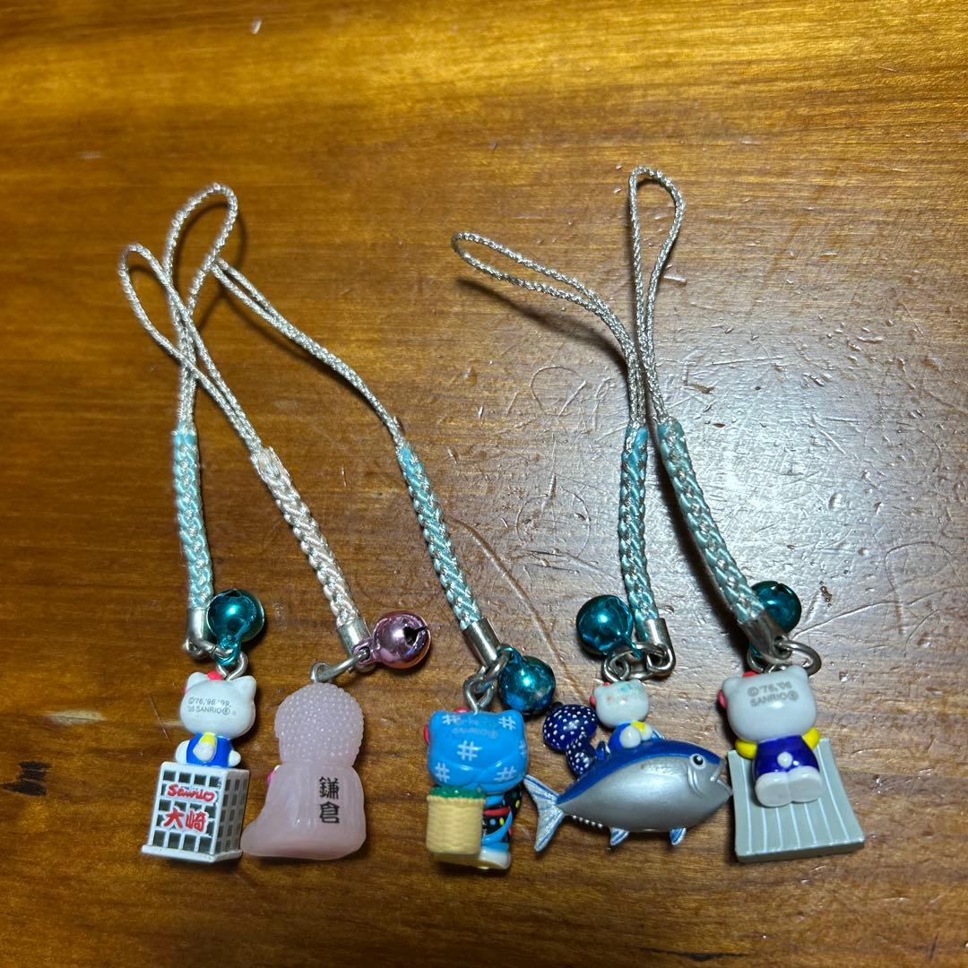 【未使用】まとめ売り ご当地キティ30個　根付　レア　平成レトロ 限定