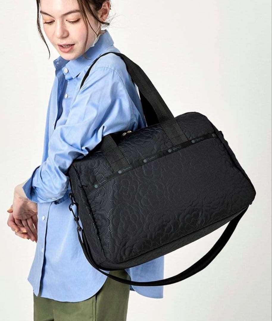 極美品★レスポートサック パフィーブロッサムズ ボストン ショルダーバッグ