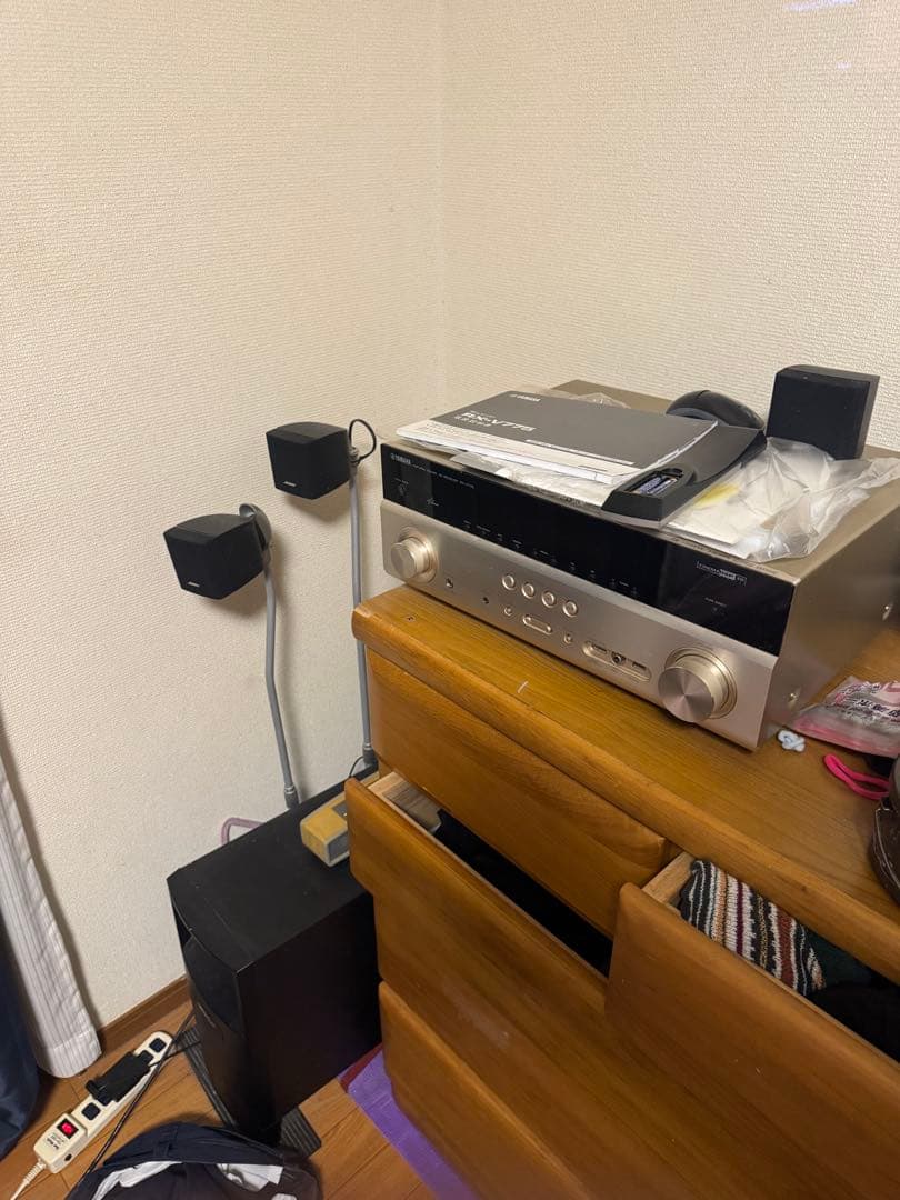 オーディオYamaha RX-V775 + Bose Acoustimass 6