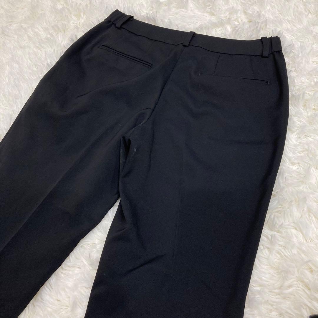 PLST プラステ ノーカラー ジャケット パンツ セットアップ 黒 Lサイズ