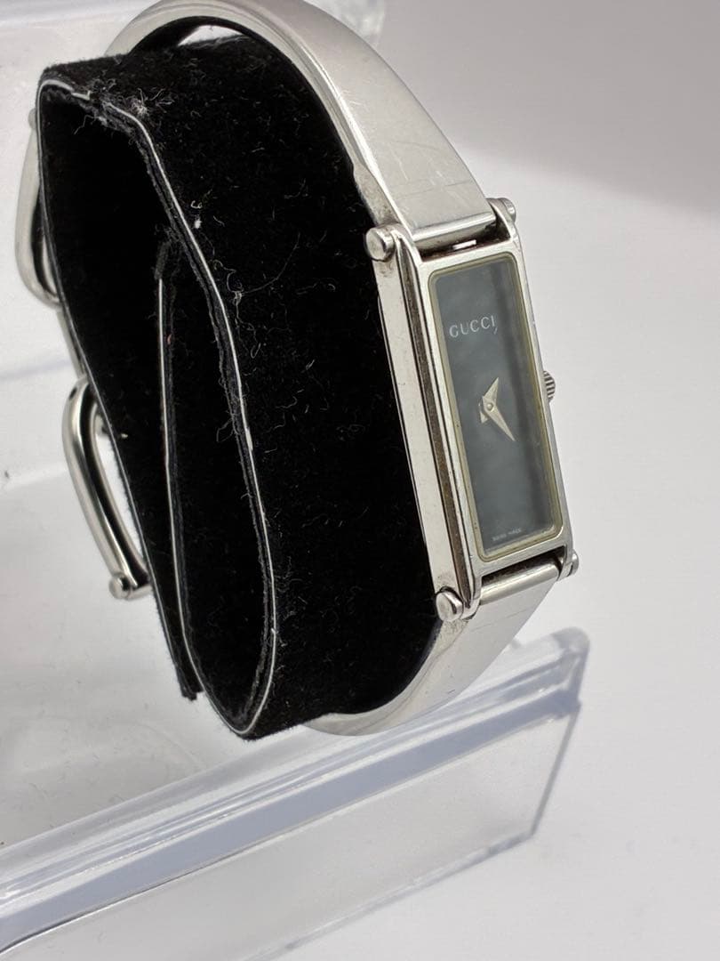 GUCCI グッチ 1500L 良品 レディース 時計 シルバー 稼働品 1