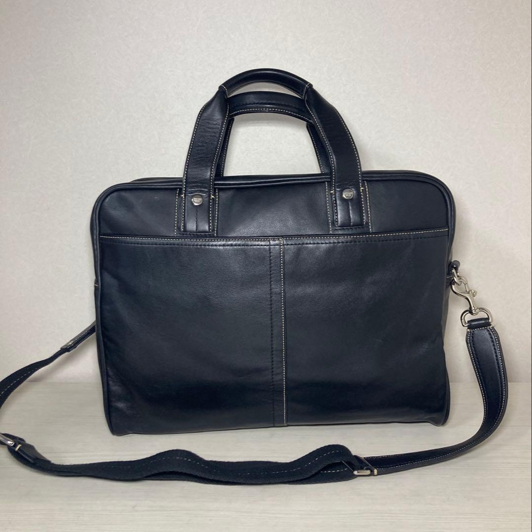 【美品】COACH トランスアトランティック ラージコミューター ビジネスバッグ