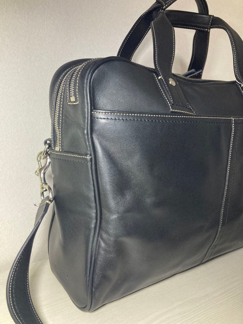 【美品】COACH トランスアトランティック ラージコミューター ビジネスバッグ