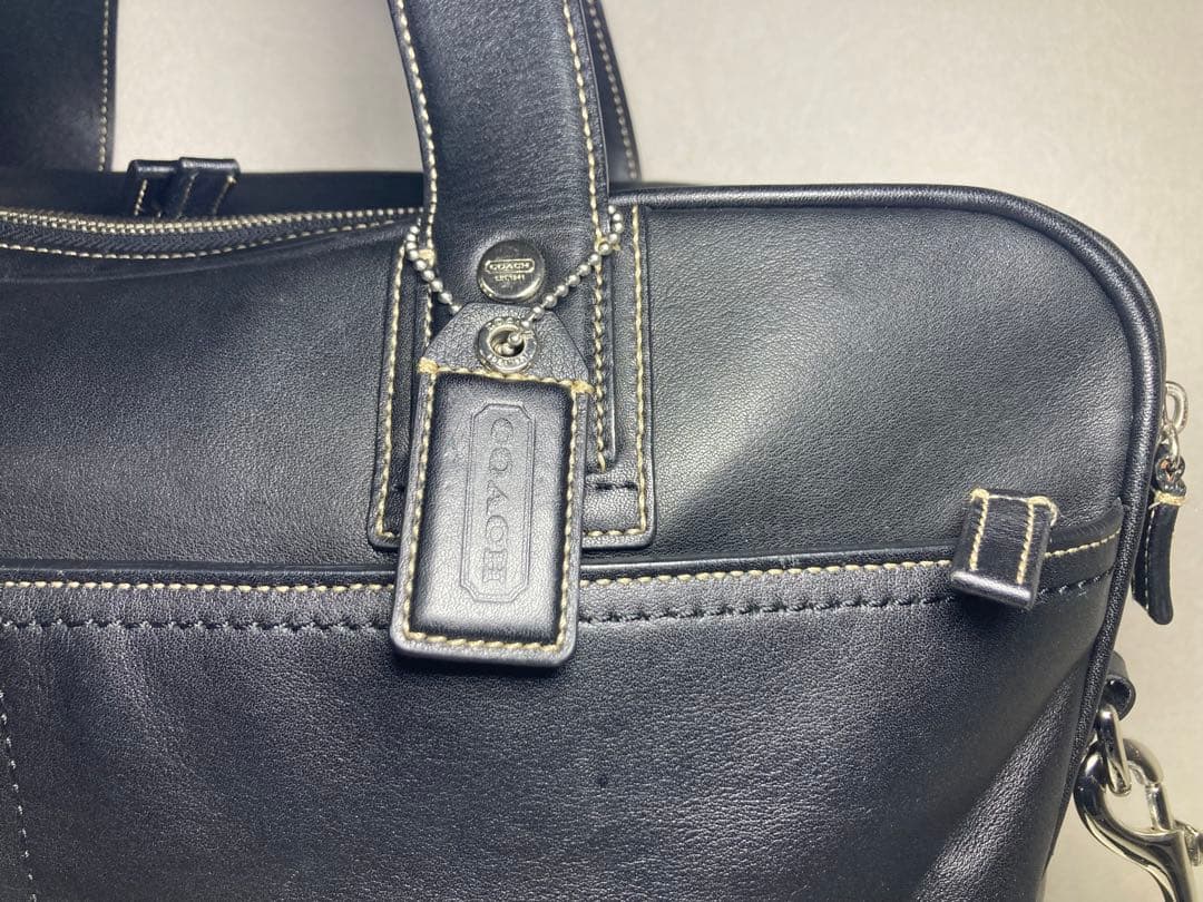 【美品】COACH トランスアトランティック ラージコミューター ビジネスバッグ