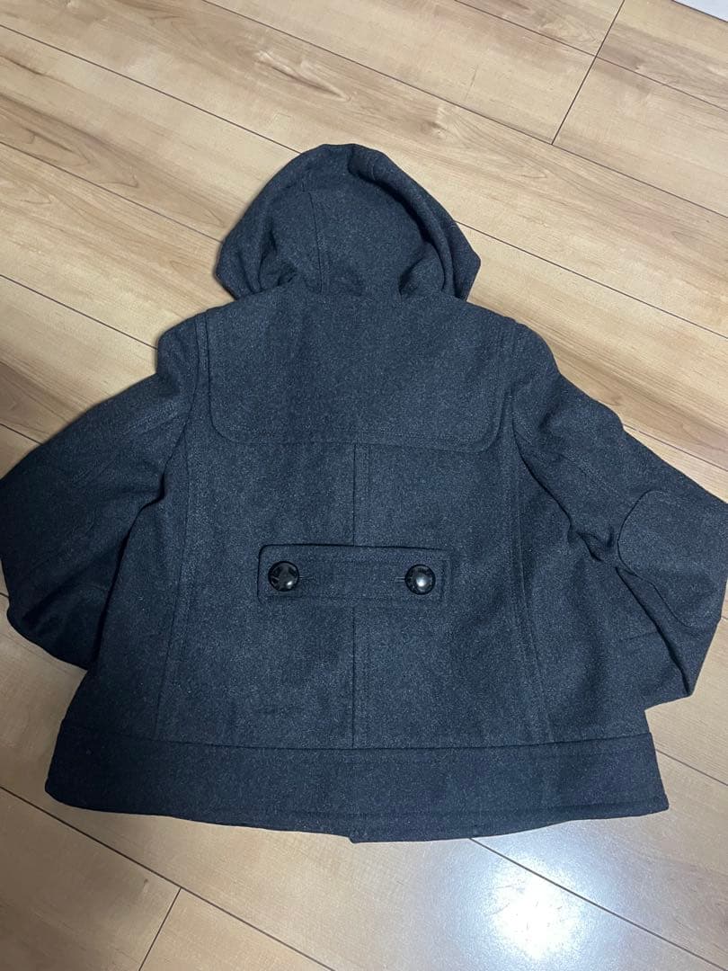 ダークグレー ダッフルコート