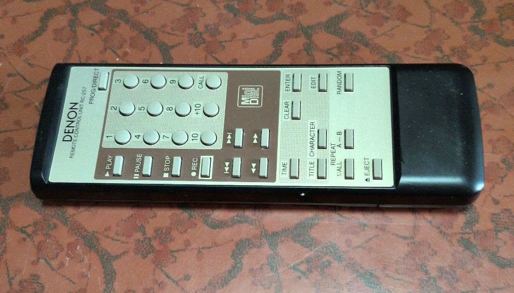 ★DENON DMD-1500 MDレコーダー　 上位機種　動作品