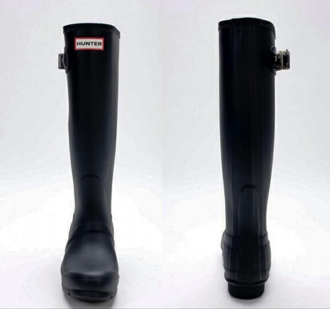 HUNTER ORIGINAL TALL BOOT ブラック