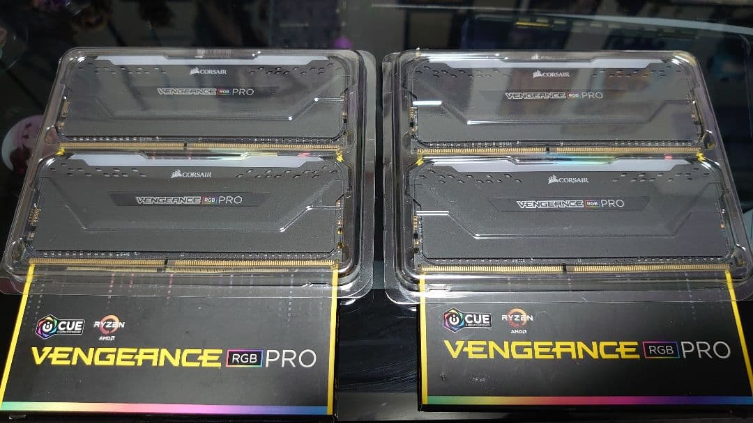 Corsair Vengeance RGB PRO 8GB×4枚 DDR4