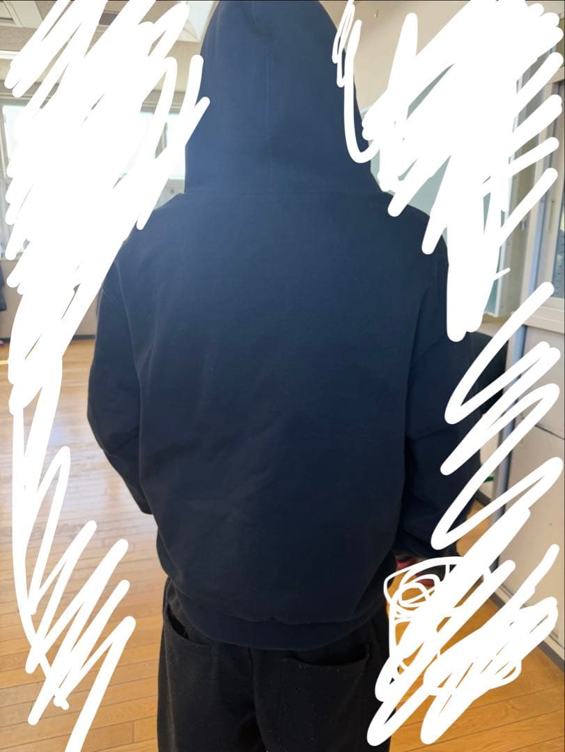 supreme アーチロゴ ジップパーカー