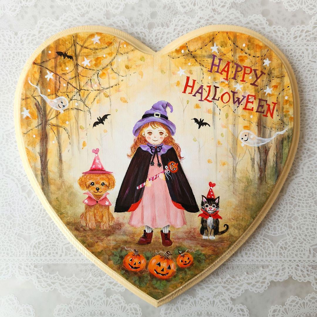 G*A様 トールペイント作品　ハロウィン