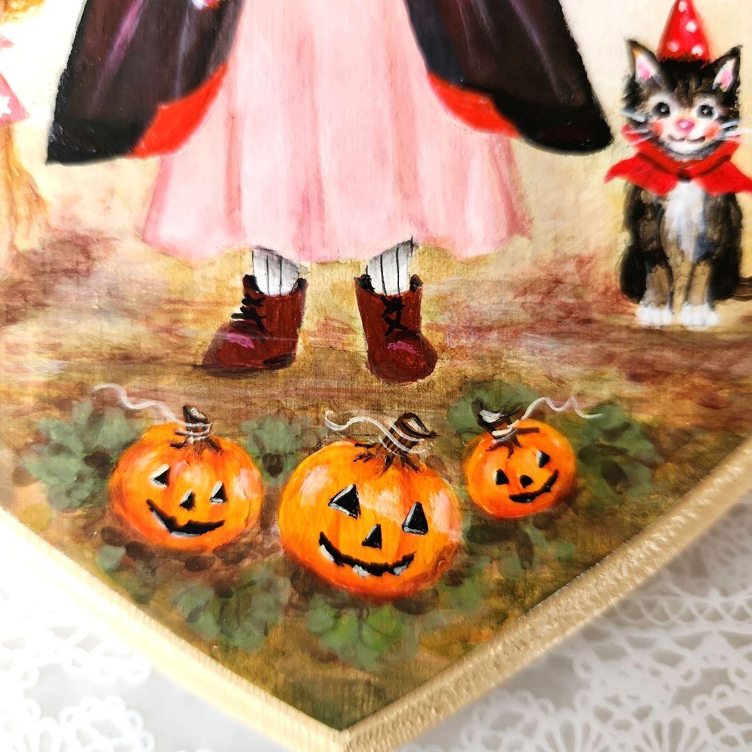 G*A様 トールペイント作品　ハロウィン