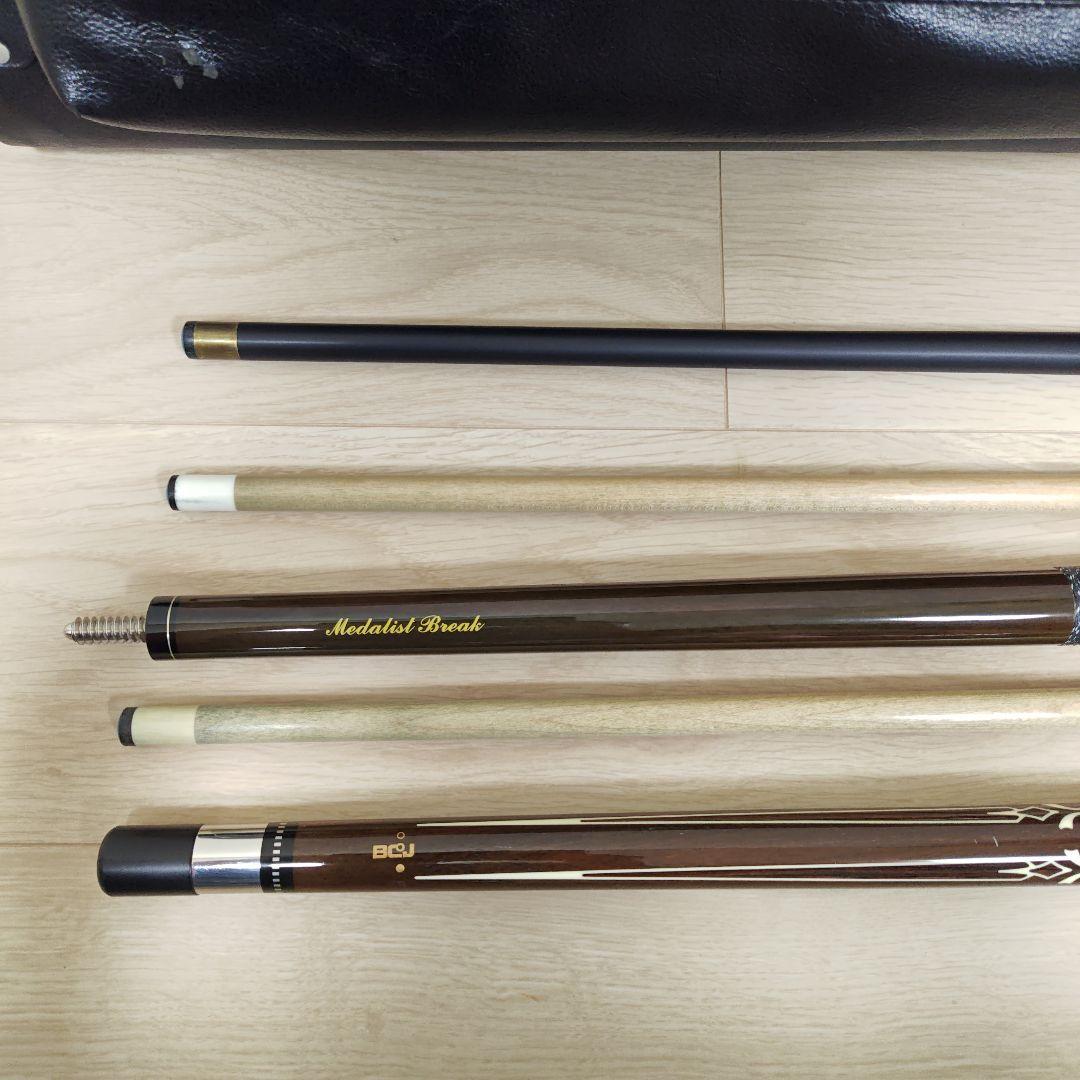 ビリヤードキューセット AdamBCJ BreakCue JampCue ケース