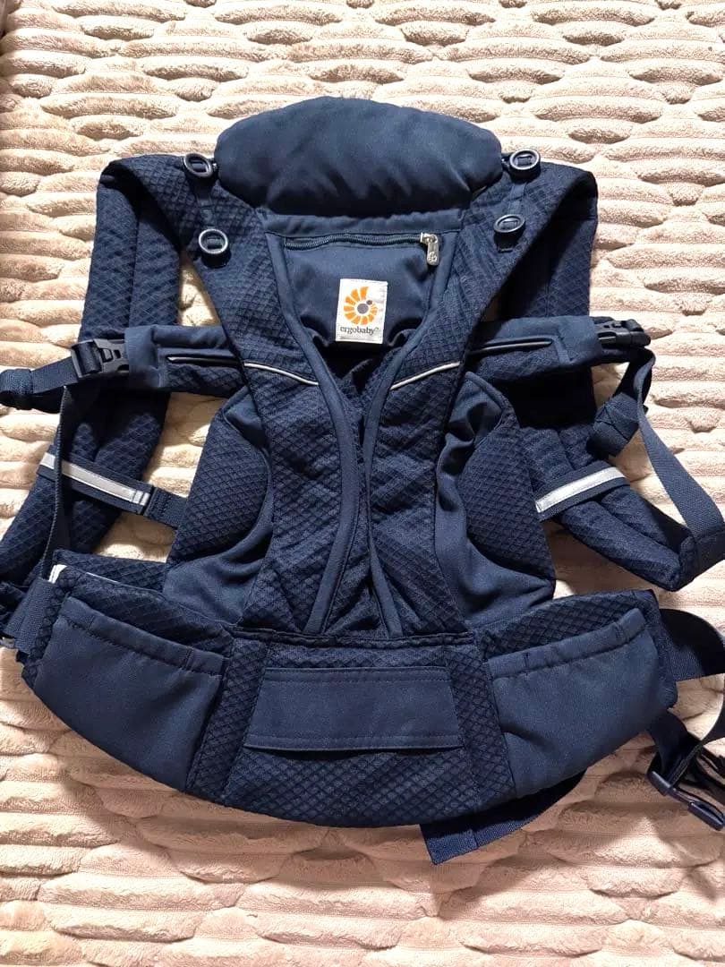 エルゴベビー 抱っこ紐 オムニブリーズ ミッドナイトブルー ネイビー