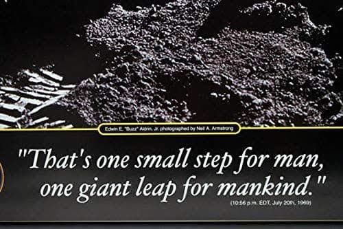 NASA ポスター アポロ11号　フレーム付　月　宇宙　宇宙飛行士