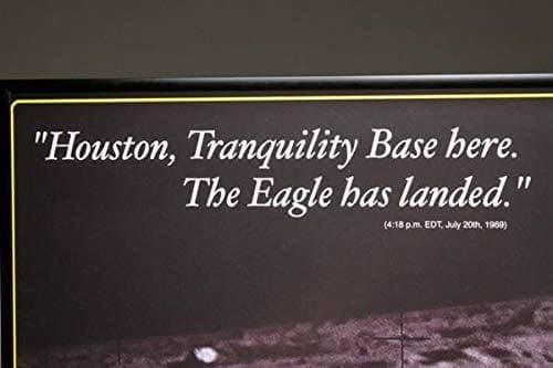 NASA ポスター アポロ11号　フレーム付　月　宇宙　宇宙飛行士