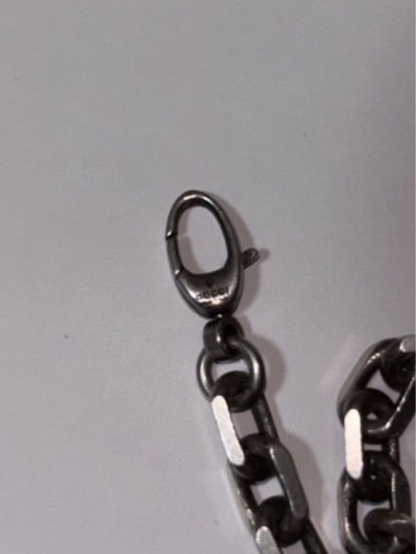 GUCCI インターロッキング チェーン ブレスレット 17