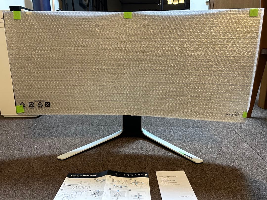 【美品】38インチDELL ALIENWARE AW3821DW