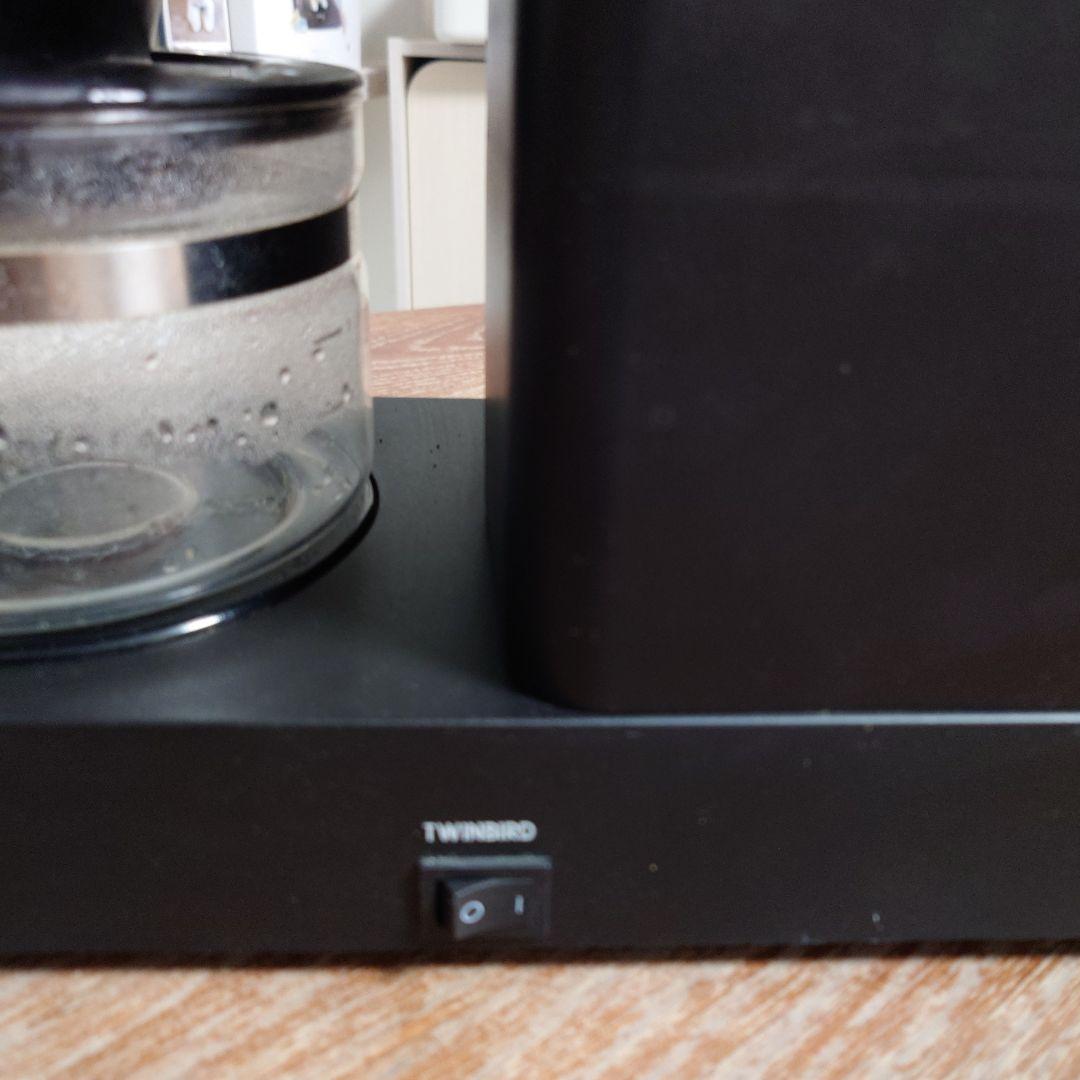 送料込み！TWINBIRD 全自動コーヒーメーカー ブラック CM‐D457型