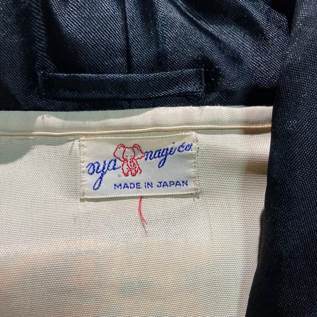 マーレ 50's 西陣織 五重塔 スカガウン 和柄 スモーキングガウン