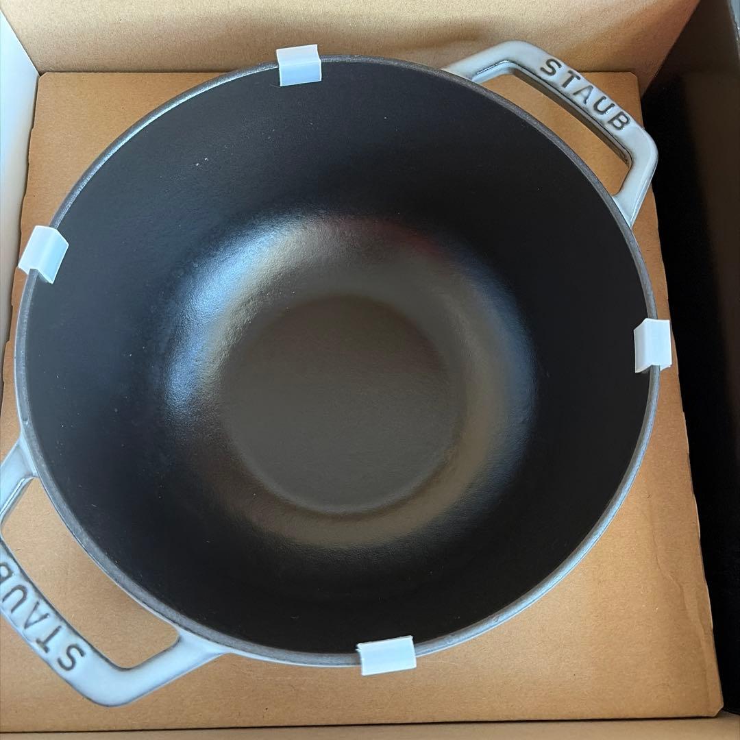 ストウブワナベ20cm グレー
