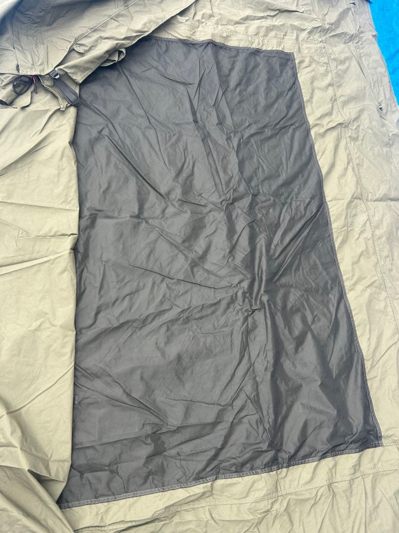 【美品】ヴァストランド VASTLAND TCパップテント ソロ 1人用 軍幕