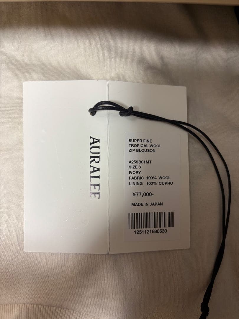 ジャケット・アウター SUPER FINE TROPICAL WOOL ZIP BLOUSON 3