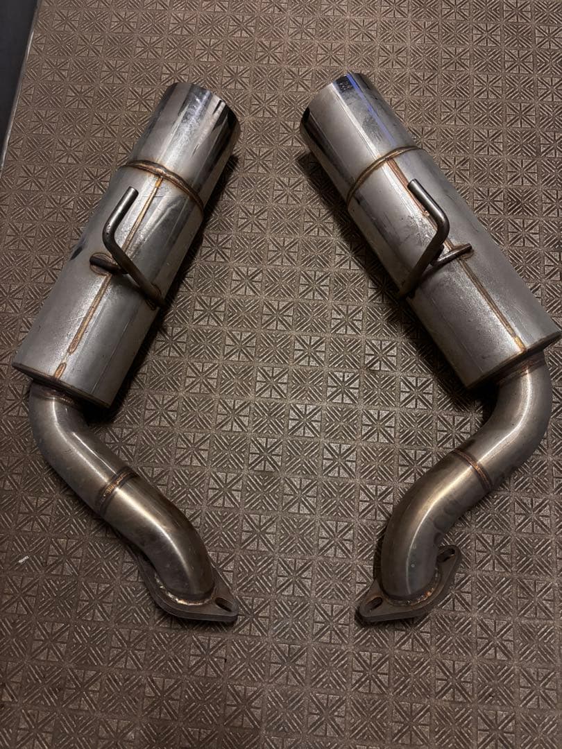 Z34ステンレス製リアストレートマフラー