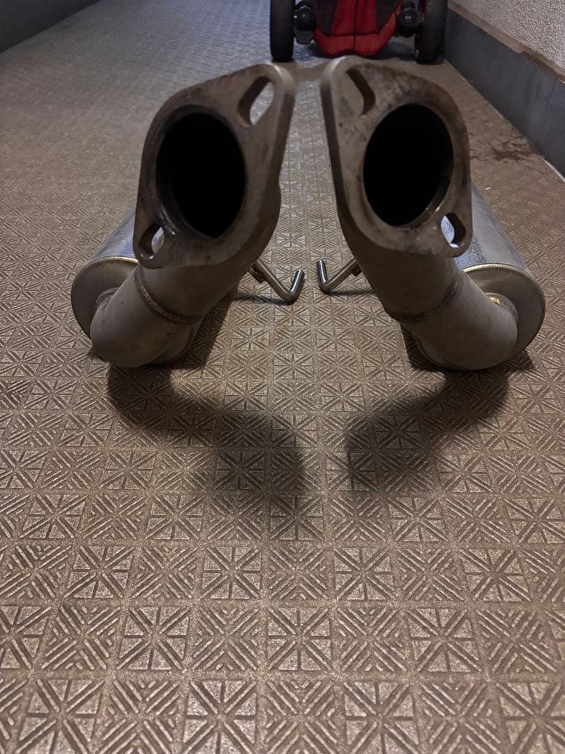 Z34ステンレス製リアストレートマフラー