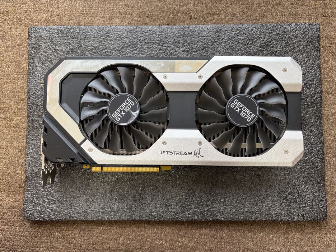 Palit Geforce GTX1070 動作確認済