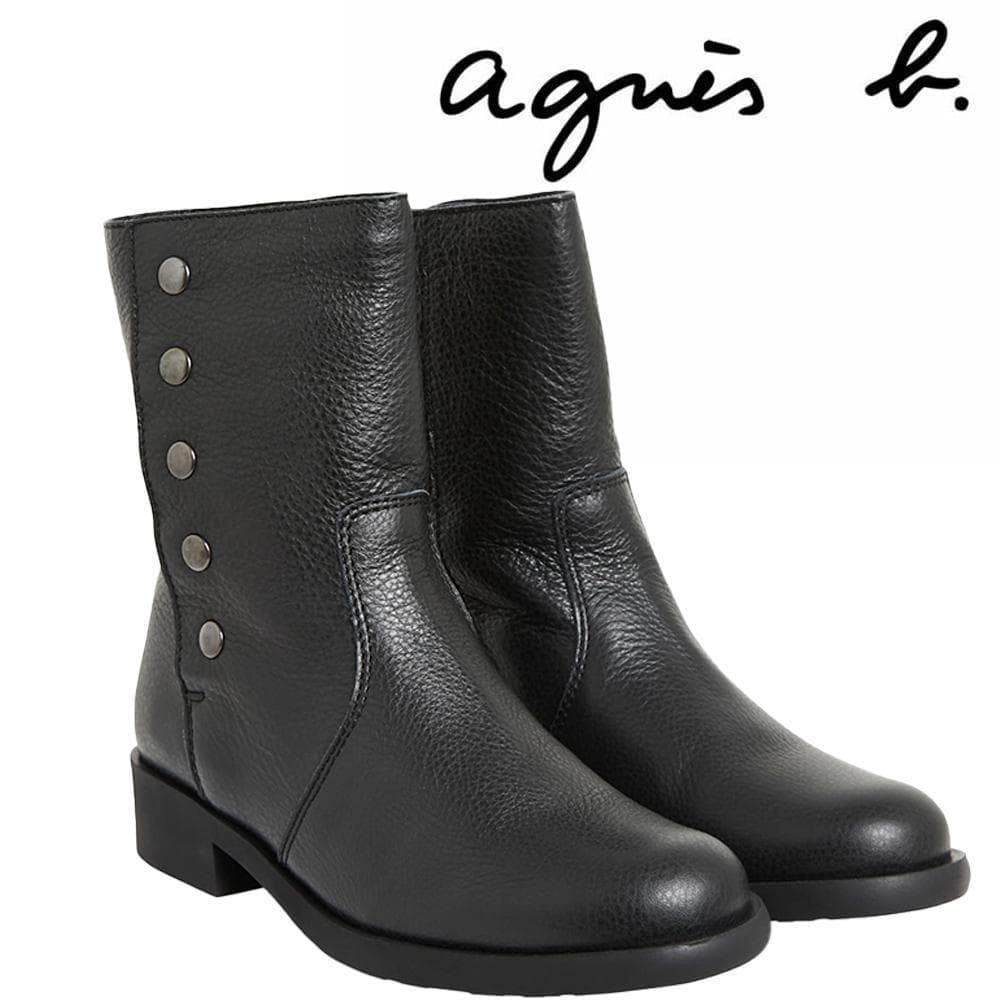 定価6.2万 . アニエスベー agne's b ニュープレッションブーツ 37